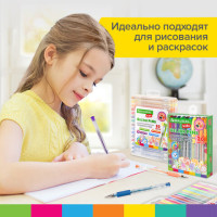 Ручки гелевые АРОМАТИЗИРОВАННЫЕ, НАБОР 30 ЦВЕТОВ, "FRUITS", линия письма 0,5 мм, BRAUBERG KIDS, 143823 Ручки гелевые АРОМАТИЗИРОВАННЫЕ, НАБОР 30 ЦВЕТОВ, "FRUITS", линия письма 0,5 мм, BRAUBERG KIDS, 143823