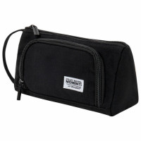 Пенал-косметичка BRAUBERG с ручкой, 1 откидная планка, полиэстер, 22x10х8 см, Black, 272339 Пенал-косметичка BRAUBERG с ручкой, 1 откидная планка, полиэстер, 22x10х8 см, Black, 272339