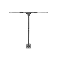 Кронштейн-крепление для ТВ настенный, до 35 кг. VESA 75х75-400х400, 32"-55", черный, SONNEN, 455946 Кронштейн-крепление для ТВ настенный, до 35 кг. VESA 75х75-400х400, 32"-55", черный, SONNEN, 455946