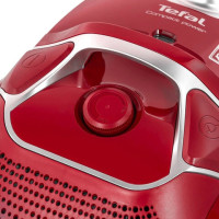 Пылесос TEFAL Compact Power TW3953EA, с пылесборником, потребляемая мощность 750 Вт, красный, 2211400166 Пылесос TEFAL Compact Power TW3953EA, с пылесборником, потребляемая мощность 750 Вт, красный, 2211400166