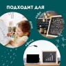 Доска двустороняя для мела и маркеров (35х41 см), настольная, подставка, черная/белая, ПИФАГОР, 236888 Доска двустороняя для мела и маркеров (35х41 см), настольная, подставка, черная/белая, ПИФАГОР, 236888