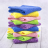 Салфетка из микрофибры 30х30 см "MULTI COLOUR ECONOMY PACK 10", КОМПЛЕКТ 10 шт., LAIMA HOME, 607794