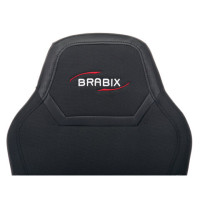 Кресло компьютерное BRABIX "Alpha GM-018", ткань/экокожа, черное, 532636, GM-018_532636 Кресло компьютерное BRABIX "Alpha GM-018", ткань/экокожа, черное, 532636, GM-018_532636