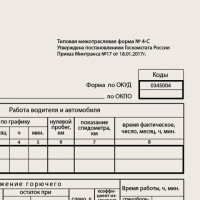 Бланк бухгалтерский типографский "Путевой лист грузового автомобиля без талона", (200х272 мм), СКЛЕЙКА 100 шт., 130007