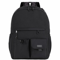 Рюкзак HEIKKI EDITION (ХЕЙКИ) универсальный, 6 карманов, черный, 42х30х14 см, 272540 Рюкзак HEIKKI EDITION (ХЕЙКИ) универсальный, 6 карманов, черный, 42х30х14 см, 272540