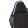 Кресло офисное BRABIX PREMIUM "Force EX-516", ткань, черное/вставки синие, 531572