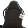 Кресло офисное BRABIX PREMIUM "Force EX-516", ткань, черное/вставки синие, 531572