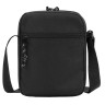 Сумка на плечо BRAUBERG COMPACT, два кармана, черная, 19х14х5 см, 271688 Сумка на плечо BRAUBERG COMPACT, два кармана, черная, 19х14х5 см, 271688
