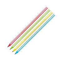Карандаши чернографитные BIC Evolution "Stripes", НАБОР 4 шт., HB, пластиковые, блистер, 918485 Карандаши чернографитные BIC Evolution "Stripes", НАБОР 4 шт., HB, пластиковые, блистер, 918485