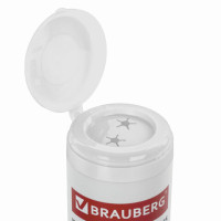 Чистящие салфетки BRAUBERG для LCD (ЖК)-мониторов, сухие и влажные в тубе, 50+50 шт., 510121 Чистящие салфетки BRAUBERG для LCD (ЖК)-мониторов, сухие и влажные в тубе, 50+50 шт., 510121