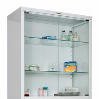 Шкаф медицинский 2-створчатый HILFE "МД 2 1780/SG" 1850х800х400 мм, стекло, белый, S26199205509 Шкаф медицинский 2-створчатый HILFE "МД 2 1780/SG" 1850х800х400 мм, стекло, белый, S26199205509