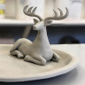 Масса керамическая для лепки ОСТРОВ СОКРОВИЩ, отвердевающая, 500 г, белая, 228731