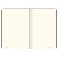 Блокнот А5 (148x218 мм), BRAUBERG "Metropolis Mix", под кожу, 80 л., в точку, сиреневый, 113315
