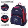 Рюкзак BRAUBERG CLASSIC, легкий каркас, премиум материал, Lion, синий, 37х32х21 см, 228829 Рюкзак BRAUBERG CLASSIC, легкий каркас, премиум материал, Lion, синий, 37х32х21 см, 228829