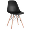 Стулья BRABIX "Eames CF-010", КОМПЛЕКТ 4 шт., пластик черный, опоры дерево/металл, 532631, 2033A Стулья BRABIX "Eames CF-010", КОМПЛЕКТ 4 шт., пластик черный, опоры дерево/металл, 532631, 2033A