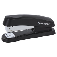 Степлер №24/6, 26/6 BRAUBERG "Standard+", до 30 листов, черный, 228608 Степлер №24/6, 26/6 BRAUBERG "Standard+", до 30 листов, черный, 228608