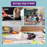 Клейкие ленты 15 мм х 33 м канцелярские BRAUBERG, комплект 10 шт., прозрачные, гарантированная длина, 227259