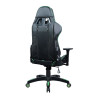 Кресло компьютерное BRABIX "GT Carbon GM-120", две подушки, экокожа, черное/зеленое, 531929