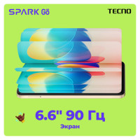Смартфон TECNO SPARK GO, 2 SIM, 6,56", 4G, 13/8 Мп, 3/64 ГБ, черный, TCN-BG6.64.GRBK, TCN-BF7N.64.ENB Смартфон TECNO SPARK GO, 2 SIM, 6,56", 4G, 13/8 Мп, 3/64 ГБ, черный, TCN-BG6.64.GRBK, TCN-BF7N.64.ENB