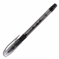 Ручка гелевая с грипом PENSAN "Soft Gel Fine", ЧЕРНАЯ, игольчатый узел 0,5 мм, линия 0,4 мм, 2420/12 Ручка гелевая с грипом PENSAN "Soft Gel Fine", ЧЕРНАЯ, игольчатый узел 0,5 мм, линия 0,4 мм, 2420/12
