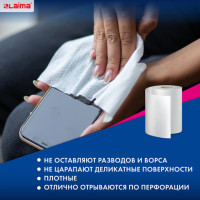 Салфетки универсальные в рулоне 200 шт., СУПЕР ТРЯПКА, 23х25 см, вискоза, 40 г/м2, соты, LAIMA, 605488 Салфетки универсальные в рулоне 200 шт., СУПЕР ТРЯПКА, 23х25 см, вискоза, 40 г/м2, соты, LAIMA, 605488