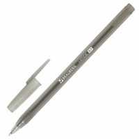 Ручка шариковая BRAUBERG "I-Stick", ЧЕРНАЯ, пишущий узел 0,7 мм, линия письма 0,35 мм, 143443