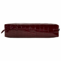 Пенал-косметичка BRAUBERG, крокодиловая кожа, 20х6х4 см, "Ultra maroon", 270849 Пенал-косметичка BRAUBERG, крокодиловая кожа, 20х6х4 см, "Ultra maroon", 270849