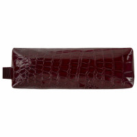 Пенал-косметичка BRAUBERG, крокодиловая кожа, 20х6х4 см, "Ultra maroon", 270849 Пенал-косметичка BRAUBERG, крокодиловая кожа, 20х6х4 см, "Ultra maroon", 270849