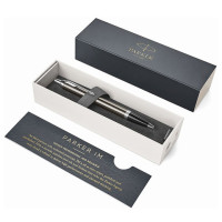 Ручка шариковая PARKER "IM Core Dark Espresso CT", корпус кофейный лак, хромированные детали, синяя, 1931671 Ручка шариковая PARKER "IM Core Dark Espresso CT", корпус кофейный лак, хромированные детали, синяя, 1931671