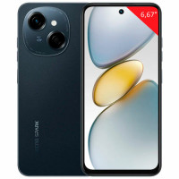 Смартфон TECNO SPARK GO1, 2 SIM, 6,67", 4.5G, 13/8 Мп, 4/128 ГБ, черный, пластик, TCN-KL4.4.128.BK