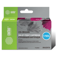 Картридж струйный CACTUS (CS-CB324N) для HP Photosmart D5400, пурпурный Картридж струйный CACTUS (CS-CB324N) для HP Photosmart D5400, пурпурный