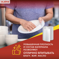 Салфетки универсальные в рулоне 125 шт. ЧУДЕСНАЯ ТРЯПКА ПЛЮС, 25х30 см, вискоза, 45 г/м2, LAIMA, 605491 Салфетки универсальные в рулоне 125 шт. ЧУДЕСНАЯ ТРЯПКА ПЛЮС, 25х30 см, вискоза, 45 г/м2, LAIMA, 605491