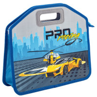 Папка-сумка ЮНЛАНДИЯ, 1 отделение, фетровые ручки, 34х30х11 см, "Proracing", 271632 Папка-сумка ЮНЛАНДИЯ, 1 отделение, фетровые ручки, 34х30х11 см, "Proracing", 271632