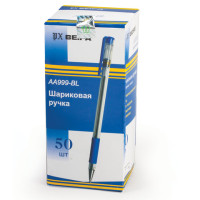 Ручка шариковая с грипом BEIFA (Бэйфа), СИНЯЯ, корпус прозрачный, узел 0,7 мм, линия письма 0,5 мм, AA999-BL Ручка шариковая с грипом BEIFA (Бэйфа), СИНЯЯ, корпус прозрачный, узел 0,7 мм, линия письма 0,5 мм, AA999-BL