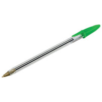Ручка шариковая STAFF "Basic Budget BP-04", ЗЕЛЕНАЯ, линия письма 0,5 мм, с штрихкодом, 143871 Ручка шариковая STAFF "Basic Budget BP-04", ЗЕЛЕНАЯ, линия письма 0,5 мм, с штрихкодом, 143871