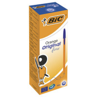 Ручка шариковая BIC "Orange", СИНЯЯ, корпус оранжевый, узел 0,8 мм, линия письма 0,3 мм, 8099221 Ручка шариковая BIC "Orange", СИНЯЯ, корпус оранжевый, узел 0,8 мм, линия письма 0,3 мм, 8099221