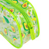 Пенал-косметичка BRAUBERG LUCENT на молнии, прозрачный, "Avocado", 21х5х9 см, 270054 Пенал-косметичка BRAUBERG LUCENT на молнии, прозрачный, "Avocado", 21х5х9 см, 270054