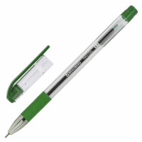 Ручка шариковая масляная с грипом BRAUBERG "Max-Oil", ЗЕЛЕНАЯ, игольчатый узел 0,7 мм, линия письма 0,35 мм, 142144 Ручка шариковая масляная с грипом BRAUBERG "Max-Oil", ЗЕЛЕНАЯ, игольчатый узел 0,7 мм, линия письма 0,35 мм, 142144