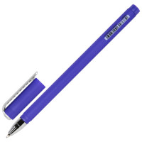 Ручка шариковая BRAUBERG SOFT TOUCH STICK "METALLIC", СИНЯЯ, мягкое покрытие, корпус ассорти, узел 0,7 мм, 143699 Ручка шариковая BRAUBERG SOFT TOUCH STICK "METALLIC", СИНЯЯ, мягкое покрытие, корпус ассорти, узел 0,7 мм, 143699
