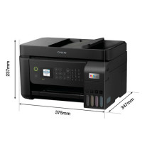 МФУ струйное EPSON L5290 "4 в 1", А4, 33 стр./мин, 5760x1440, ЖК-дисплей, АПД, Wi-Fi, с/к, СНПЧ, C11CJ65508