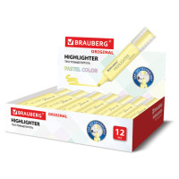 Текстовыделитель BRAUBERG "ORIGINAL PASTEL", ВАНИЛЬ, линия 1-5 мм, 151691 Текстовыделитель BRAUBERG "ORIGINAL PASTEL", ВАНИЛЬ, линия 1-5 мм, 151691