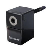 Точилка механическая BRAUBERG "BLACK JACK", крепление к столу, металлический механизм, цвет чёрный, 222516 Точилка механическая BRAUBERG "BLACK JACK", крепление к столу, металлический механизм, цвет чёрный, 222516