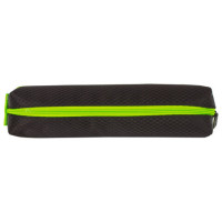 Пенал-косметичка BRAUBERG, мягкий, "Black&Bright", черно-зеленый, 21х5х5 см, 229005 Пенал-косметичка BRAUBERG, мягкий, "Black&Bright", черно-зеленый, 21х5х5 см, 229005