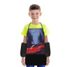 Набор для уроков труда BRAUBERG KIDS, клеенка ПВХ, накидка фартук с нарукавниками, "Red car", 272363
