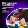 Набор для уроков труда BRAUBERG KIDS, клеенка ПВХ, накидка фартук с нарукавниками, "Red car", 272363
