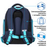 Рюкзак BRAUBERG CLASSIC, легкий каркас, премиум материал, Speed, синий, 37х32х21 см, 270088 Рюкзак BRAUBERG CLASSIC, легкий каркас, премиум материал, Speed, синий, 37х32х21 см, 270088