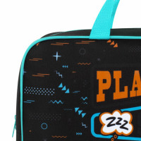 Папка на молнии с ручками BRAUBERG А4, 1 отделение, полиэстер, 80 мм, "Play sleep repeat", 272181 Папка на молнии с ручками BRAUBERG А4, 1 отделение, полиэстер, 80 мм, "Play sleep repeat", 272181