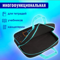Папка на молнии с ручками BRAUBERG А4, 1 отделение, полиэстер, 80 мм, "Play sleep repeat", 272181 Папка на молнии с ручками BRAUBERG А4, 1 отделение, полиэстер, 80 мм, "Play sleep repeat", 272181
