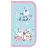 Пенал ПИФАГОР, 2 отделения, ламинированный картон, 19х11 см, "Cat friends", 272247 Пенал ПИФАГОР, 2 отделения, ламинированный картон, 19х11 см, "Cat friends", 272247