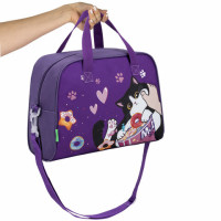 Сумка для занятий BRAUBERG KIDS с ручками, плечевой ремень, 35x25x15 см, "Sweet cheeks", 272376 Сумка для занятий BRAUBERG KIDS с ручками, плечевой ремень, 35x25x15 см, "Sweet cheeks", 272376